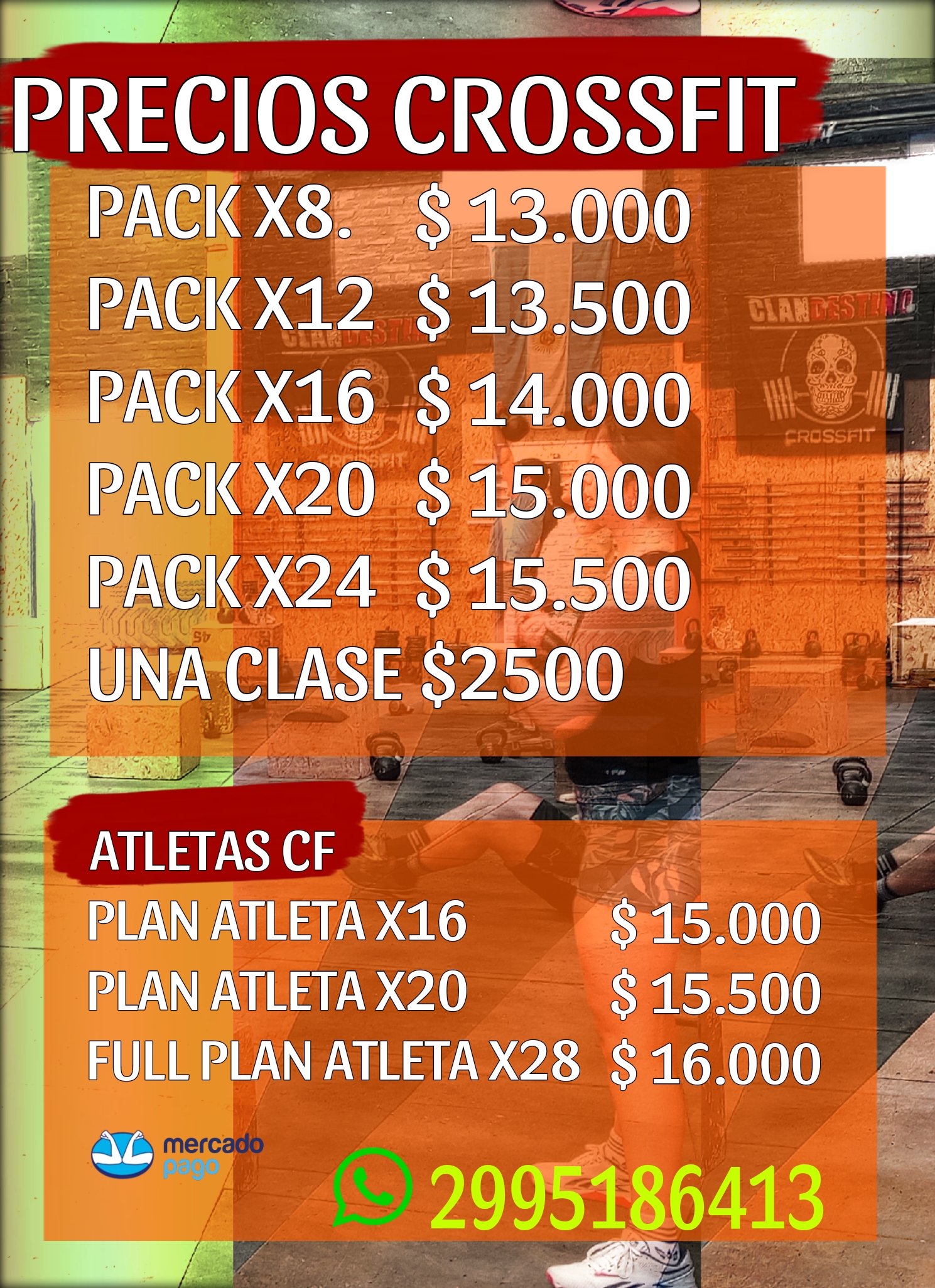 Ajustamos Valores de nuestros pack.